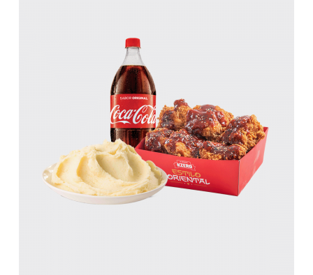 COMBO POLLO FRITO ORIENTAL X 8 CON PURE