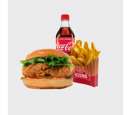 COMBO SANDWICH DE POLLO FRITO
