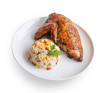 PECHUGA+ENSALADA DE ARROZ 200 GR.